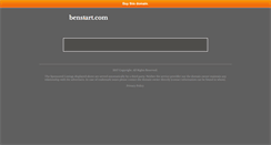Desktop Screenshot of benstart.com